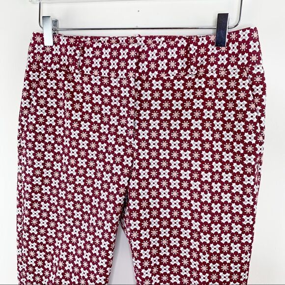 Loft Red Julie Pants‎ - Picture 2 of 15